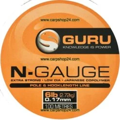 Guru N-GAUGE - 7 Opties -Visserij Benodigdheden Winkel Guru N Gauge Nylon 017mm GNG17 min