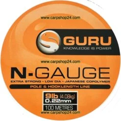 Guru N-GAUGE - 7 Opties -Visserij Benodigdheden Winkel Guru N Gauge Nylon 022mm GNG22 min