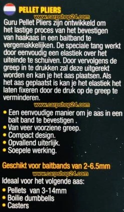 Guru PELLET PLIERS 13 Guru PELLET PLIERS -Visserij Benodigdheden Winkel Guru Pellet Pliers GPP min 1