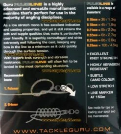 Guru PULSE LINE 300m -Visserij Benodigdheden Winkel Guru Pulse Line Nylon 1 min 1