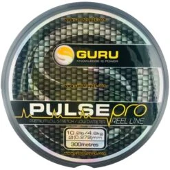 Guru PULSE PRO REEL LINE - 4 Opties -Visserij Benodigdheden Winkel Guru Pulse Pro Reel Line Nylon 0.27mm 10.2lb GPRO10 min