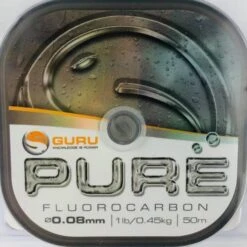 Guru PURE FLUOROCARBON 50m - 10 Opties -Visserij Benodigdheden Winkel Guru Pure Fluorocarbon 008mm GFC08 min