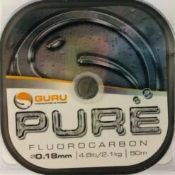 Guru PURE FLUOROCARBON 50m - 10 Opties -Visserij Benodigdheden Winkel Guru Pure Fluorocarbon 018mm GFC18 min