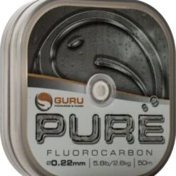 Guru PURE FLUOROCARBON 50m - 10 Opties -Visserij Benodigdheden Winkel Guru Pure Fluorocarbon 022mm GFC22 min