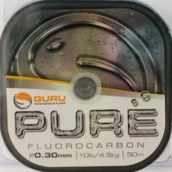 Guru PURE FLUOROCARBON 50m - 10 Opties -Visserij Benodigdheden Winkel Guru Pure Fluorocarbon 030mm GFC30 min
