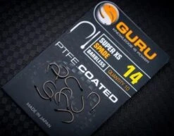 Guru SUPER XS SPADE BARBLESS - 6 Opties -Visserij Benodigdheden Winkel Guru Super XS Spade Barbless Weerhaakloos 2 min