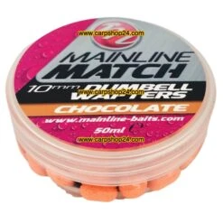 Mainline MATCH DUMBELL WAFTERS 6mm, 8mm, 10mm - 12 Opties -Visserij Benodigdheden Winkel Mainline Match Dumbell Wafters Orange Chocolate MM3113 min