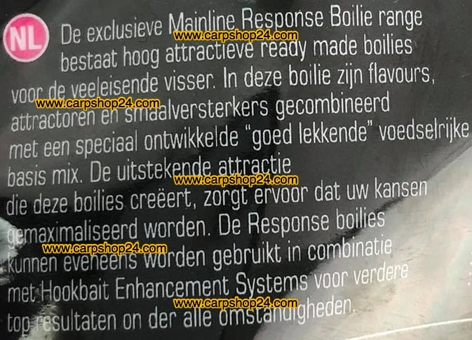 Mainline RESPONSE BOILIES 10mm - 200g 2 Mainline RESPONSE BOILIES 10mm - 200g - Afbeelding 2