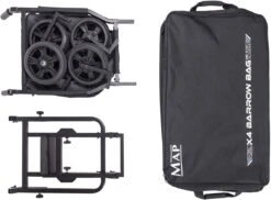 MAP X4 EXTENDING BARROW MK2 -Visserij Benodigdheden Winkel Map X4 barrow MK2 transportkar min