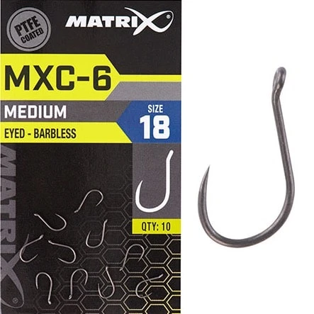 Matrix MXC-6 MEDIUM EYED BARBLESS -4 Opties 1 Matrix MXC-6 MEDIUM EYED BARBLESS -4 Opties