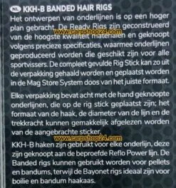 Preston KKH-B BAYONET HAIR RIG BARBLESS 10CM - 4 Opties -Visserij Benodigdheden Winkel Preston kkh b banded hair rigs min 1ca81d34 8866 42c7 8b21 f4db651aa11f