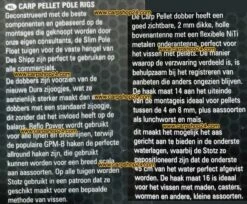 Preston CARP PELLET POLE RIGS -Visserij Benodigdheden Winkel Preston Carp Pellet Pole Rigs Tuigen 1 min