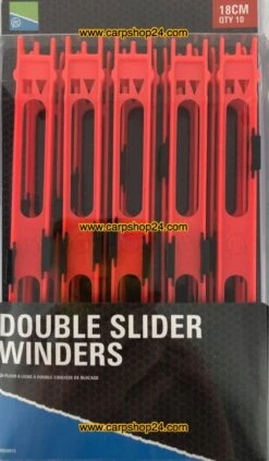 Preston DOUBLE SLIDER WINDERS - 6 Opties -Visserij Benodigdheden Winkel Preston Double Slider Winders Tuigen 18cm Rood P0020025 min 2