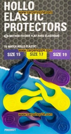 Preston ELASTIC PROTECTORS HOLLO - 2 Opties -Visserij Benodigdheden Winkel Preston Elastic Protectors Hollo Elastiek Beschermers Pack2 P0020021 min