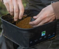 Preston SUPERA EVA BOWLS - 2 Opties -Visserij Benodigdheden Winkel Preston Eva Bowl Voerbak min