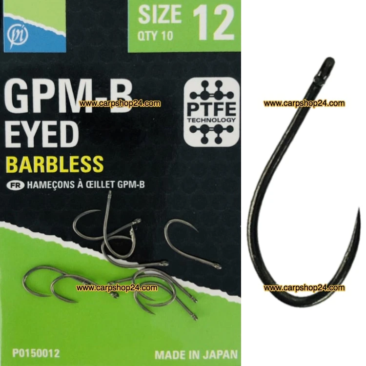 Preston GPM-B EYED BARBLESS 1 Preston GPM-B EYED BARBLESS