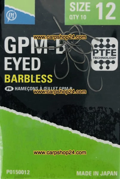 Preston GPM-B EYED BARBLESS 2 Preston GPM-B EYED BARBLESS - Afbeelding 2