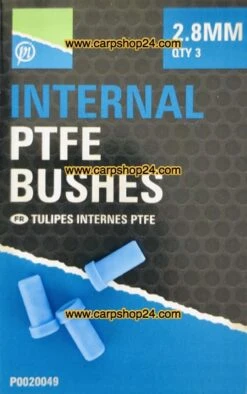 Preston PTFE INTERNAL BUSHES -Visserij Benodigdheden Winkel Preston Internal PTFE Bushes 28mm P0020049 min