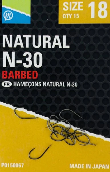 Preston NATURAL N-30 BARBED - 5 Opties 5 Preston NATURAL N-30 BARBED - 5 Opties - Afbeelding 5
