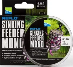 Preston REFLO SINKING FEEDER MONO -Visserij Benodigdheden Winkel Preston Reflo Sinking Feeder Mono Nylon Draad min