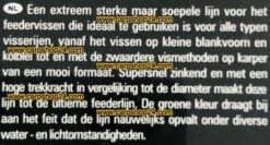 Preston REFLO SINKING FEEDER MONO -Visserij Benodigdheden Winkel Preston Reflo Sinking Feeder Mono Nylon Draad 1 min