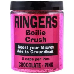 BOILIE CRUSH 300ml -Visserij Benodigdheden Winkel Ringers Boilie Crush Chocolate Pink R82 min