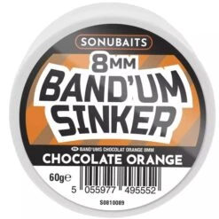 Sonubaits BAND'UM SINKERS 6mm, 8mm, 10mm -Visserij Benodigdheden Winkel Sonubaits Band Um Sinker Chocolate Orange 8mm S0810089 min