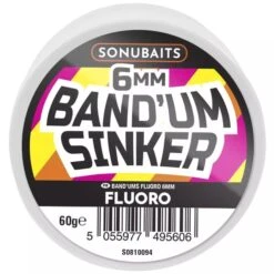 Sonubaits BAND'UM SINKERS 6mm, 8mm, 10mm -Visserij Benodigdheden Winkel Sonubaits Band Um Sinker Fluoro 6mm S0810094 min