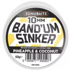 Sonubaits BAND'UM SINKERS 6mm, 8mm, 10mm -Visserij Benodigdheden Winkel Sonubaits Band Um Sinker Pineapple Coconut 10mm S0810084 min