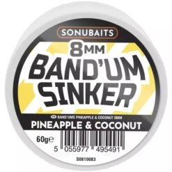 Sonubaits BAND'UM SINKERS 6mm, 8mm, 10mm -Visserij Benodigdheden Winkel Sonubaits Band Um Sinker Pineapple Coconut 8mm S0810083 min
