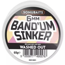 Sonubaits BAND'UM SINKERS 6mm, 8mm, 10mm -Visserij Benodigdheden Winkel Sonubaits Band Um Sinker Washed Out 6mm S0810091 min