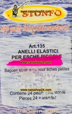 STONFO BAIT BANDS - 4 Opties 15 STONFO BAIT BANDS - 4 Opties -Visserij Benodigdheden Winkel Stonfo Bait Bands Size 1 135 min