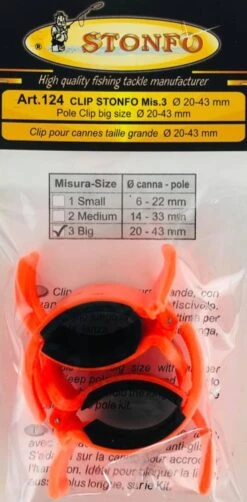 STONFO POLE CLIP -Visserij Benodigdheden Winkel Stonfo Pole Clip Big 124 min