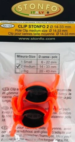 STONFO POLE CLIP -Visserij Benodigdheden Winkel Stonfo Pole Clip Medium 123 min