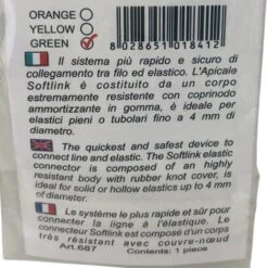 STONFO ELASTIC CONNECTORS -Visserij Benodigdheden Winkel Stonfo Softlink Max Connector 4mm 687 Beschrijving min