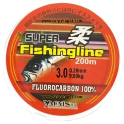 SUPER FISHING LINE FLUOROCARBON 200m -Visserij Benodigdheden Winkel Super fishing line fluorocarbon 028mm 30 min min