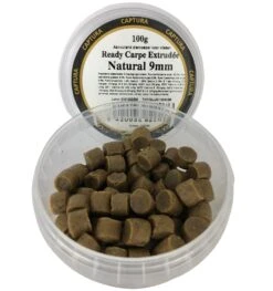 READY CARPE EXTRUDEE 100g (PURPLE PELLETS) -Visserij Benodigdheden Winkel captura baits ready carpe extrudee 9mm natural min
