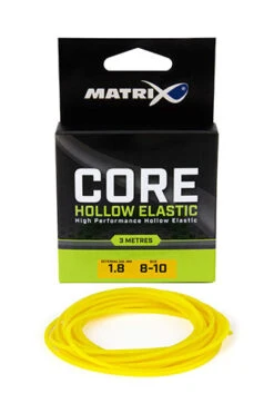 Matrix CORE HOLLOW ELASTIC 3m - 6 Opties -Visserij Benodigdheden Winkel core hollow elastic 3m 18mm 8 10size
