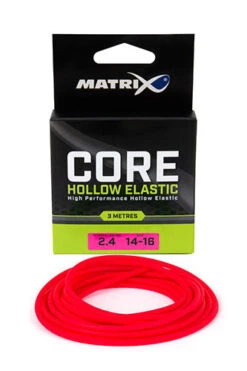 Matrix CORE HOLLOW ELASTIC 3m - 6 Opties -Visserij Benodigdheden Winkel core hollow elastic 3m 24mm 14 16size
