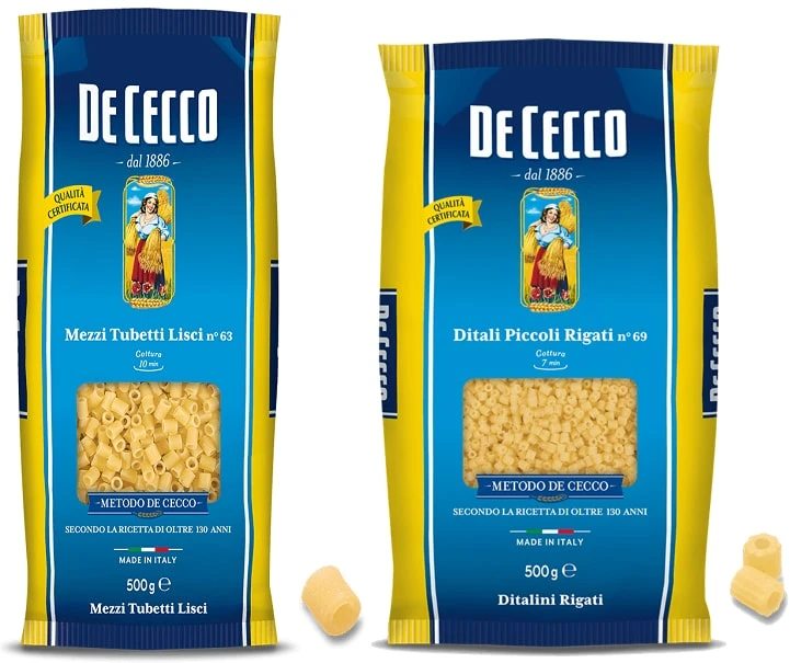 DE CECCO PASTA 500g - 2 Opties 1 DE CECCO PASTA 500g - 2 Opties
