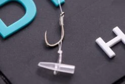 Drennan CARP PUSHSTOPS BARBLESS HOOKLENGTHS 6" - 15cm -Visserij Benodigdheden Winkel drennan Carp Pushstops barbless Hook 2 min