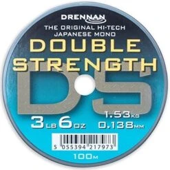Drennan DOUBLE STRENGTH 100m -Visserij Benodigdheden Winkel drennan double strength 100m nylon 3lb 0138mm min