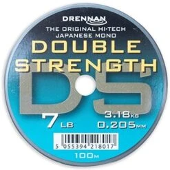 Drennan DOUBLE STRENGTH 100m -Visserij Benodigdheden Winkel drennan double strength 100m nylon 7lb 0205mm min