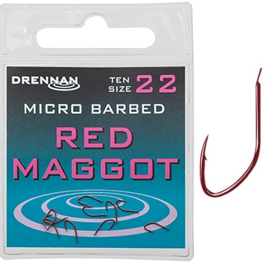 Drennan RED MAGGOT MICRO BARBED 1 Drennan RED MAGGOT MICRO BARBED