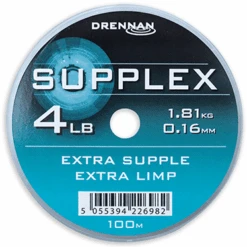 Drennan SUPPLEX 100m -Visserij Benodigdheden Winkel drennan supplex 100m 4lb 016mm min