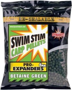 DYNAMITE BAITS SWIM STIM PRO EXPANDERS 350g -Visserij Benodigdheden Winkel dynamite baits swim stim pro expanders betaine green 6mm18.50.24 min