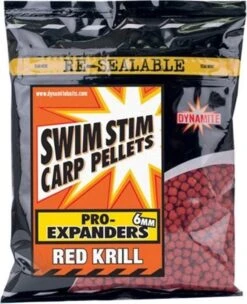 DYNAMITE BAITS SWIM STIM PRO EXPANDERS 350g -Visserij Benodigdheden Winkel dynamite baits swim stim pro expanders red krill 6mm18.50.25 min