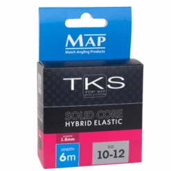 MAP TKS SOLID CORE HYBRID ELASTICS 6m -Visserij Benodigdheden Winkel map tks solid core hybrid elastic 6m volle elastiek 18mm 10 12 min