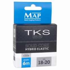 MAP TKS SOLID CORE HYBRID ELASTICS 6m -Visserij Benodigdheden Winkel map tks solid core hybrid elastic 6m volle elastiek 26mm 18 20 min