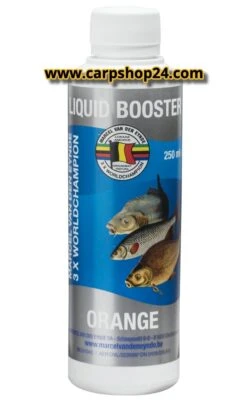 LIQUID BOOSTER 250ml -Visserij Benodigdheden Winkel marcel van den eynde liquid booster 250ml orange min